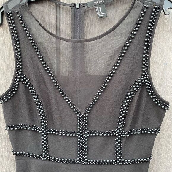 Forever 21 Beaded Mini Dress - Picture 2 of 9